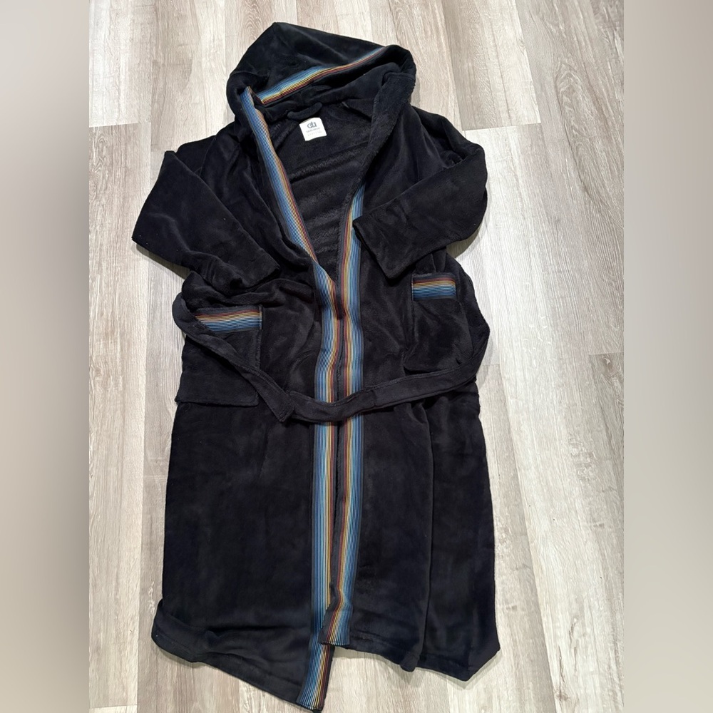 David Archy Plush Black Robe - image 1